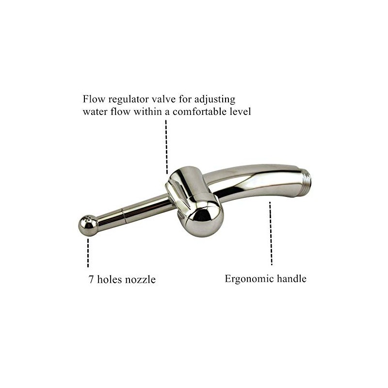 Hand Held Bidet sprayer for Toilet Showerhead Cleaning Kit Bathroom