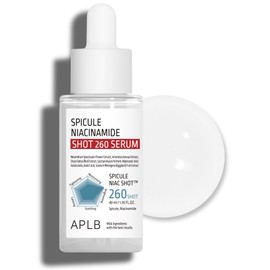 APLB Spicule Niacinamide Shot 260 Serum | SPICULE NIAC SHOT™ 260 1.35 FL.OZ/Korean Skincare, Gentle Exfoliation, Pore Care, Long lasting hydration, Revitalize for gentle and improve skin texture