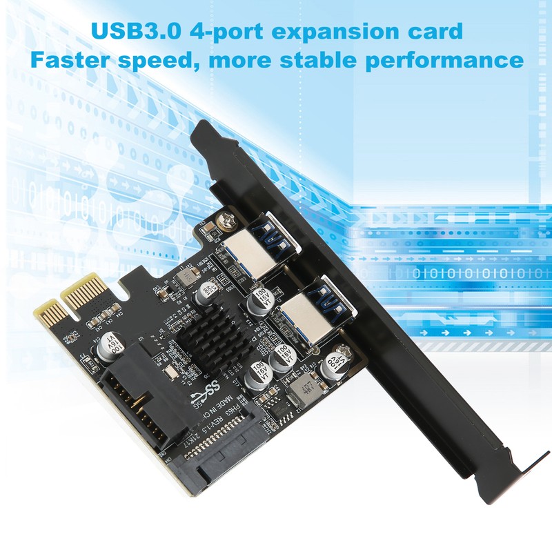 USB 3.0 Pcie Card PCIE to USB3.0 Four Port Expansion