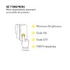 AstraLED - LED Dimmer 12V 24V 36V 48V 12A Button