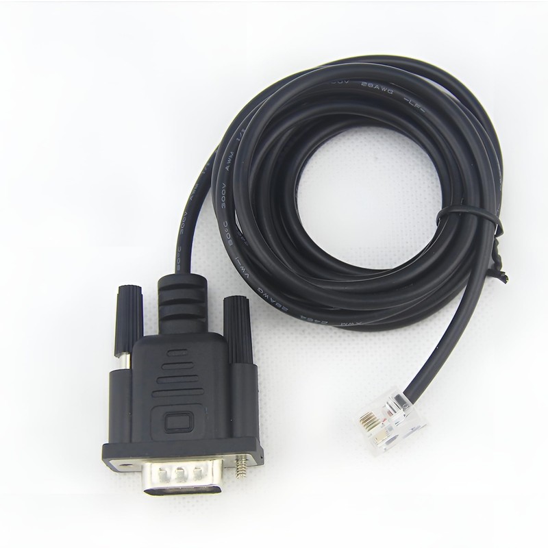 RJ11 DB9, RS232 cash connection cable between an Ingenico payment