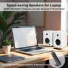 Desktop Speakers for PC, Bookshelf Speakers with Clear Highs &