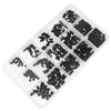 BGTXINGI 300pcs M3/4/5 Hexagon Socket Grub Screws Set Assortment Kit