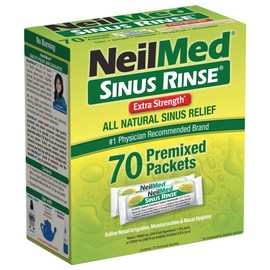Neilmed Sinus Rinse Extra Strength Hypertonic 70 Packets