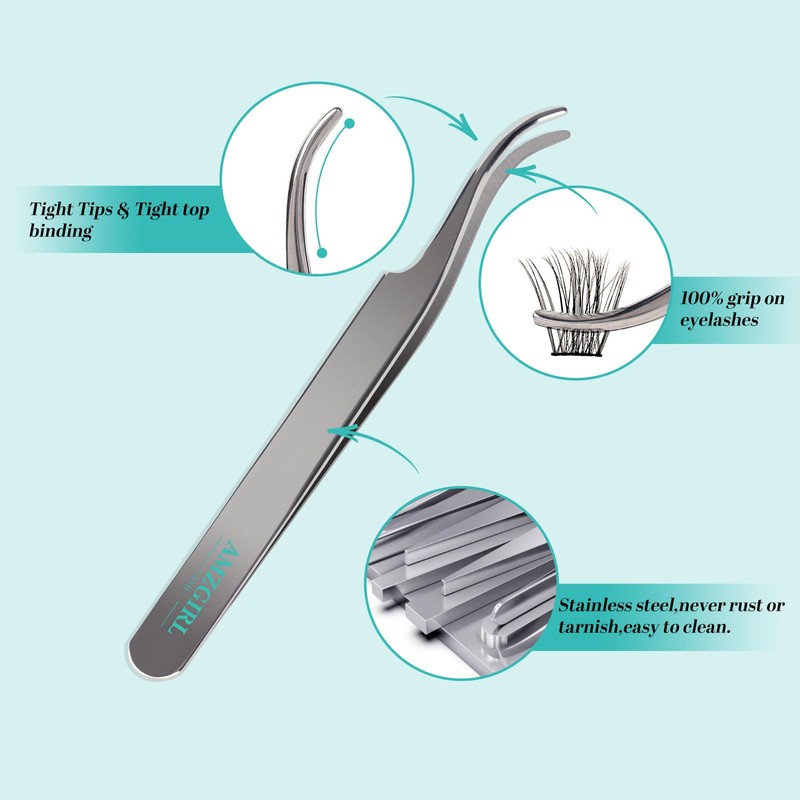 Lash Extension Kit,DIY Individual Lashes Clusters Kit 168Pcs,Lash Bond And