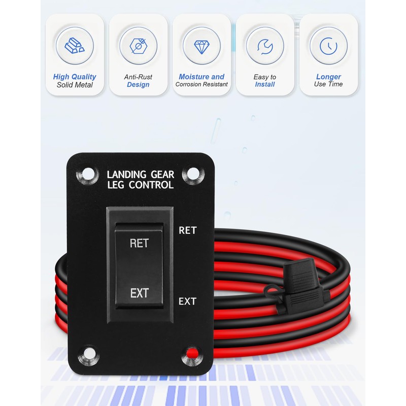 Landing Gear Replacement Switch Fit for 5th Wheel RVs and