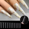 480 Pieces Extra Long XXL False Nails Tips, Extra Long