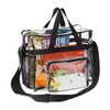 WEZCHUGHAOL Clear Tote Bag, Stadium Approved Bags for Concerts with