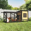 TIMHAKA 71'' Chicken Coop, Chicken House for Outside, Outdoor Duck