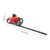 JAYGOVAN Hedge Trimmer Gas Powered 2 Cycle, 26 Inch 22.5cc