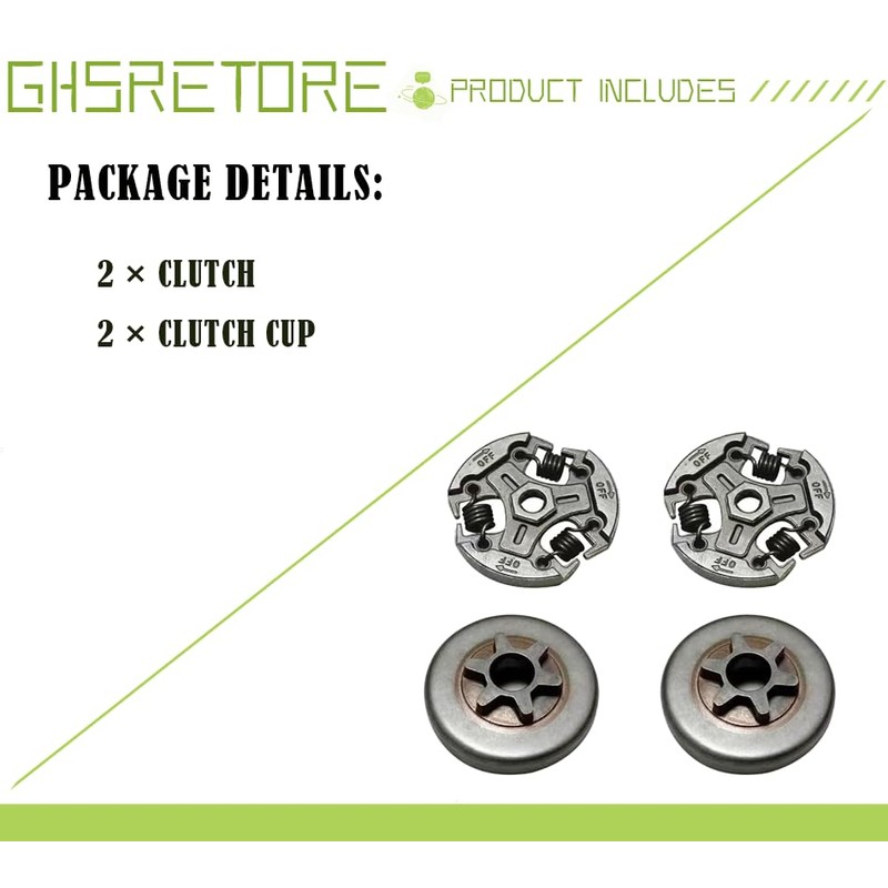 Chainsaw Sprocket Assembly，2511 Clutch Cup Drum Sprocket Assembly Fit for