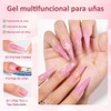 CHERIMOYA Poly Gel Constructor de Uñas 30g,Gel Fortalecedor para Extensión