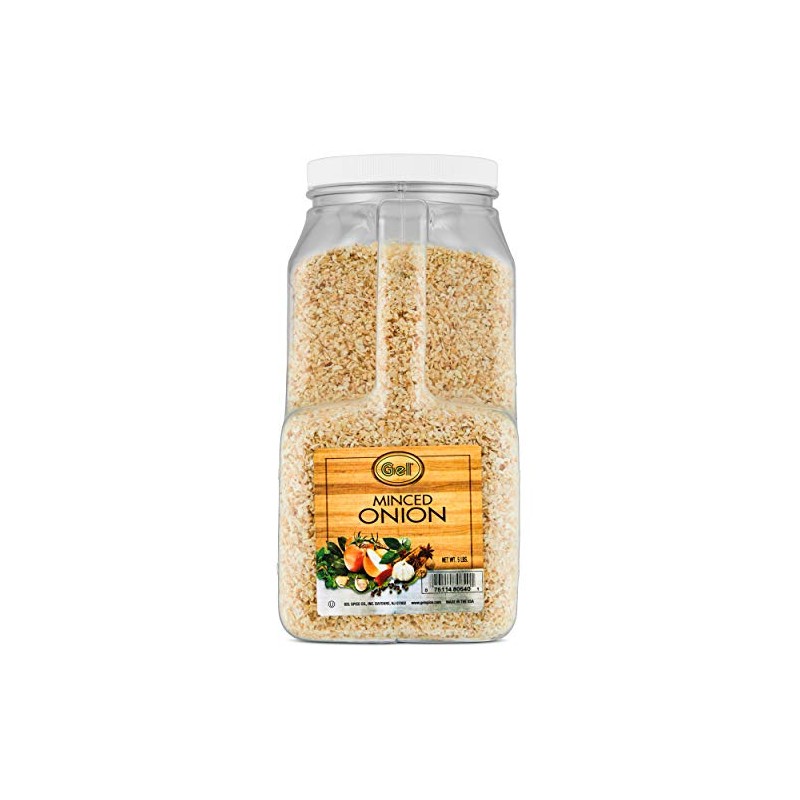 Gel Spice Minced Onion 5 Lb | Food Service Size