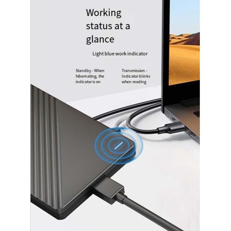Byttlerom 2.5Inch External Mobile Hard Disk High Speed USB 3.0