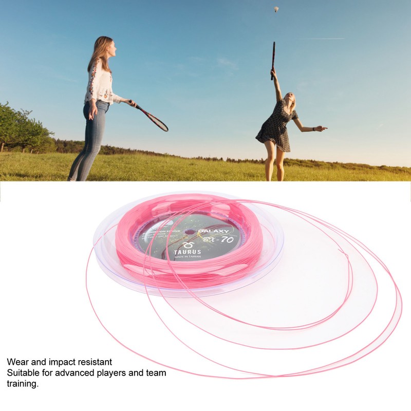 POWERTI BX70 Badminton Rackets String High Elastic Nylon Badminton Racquet