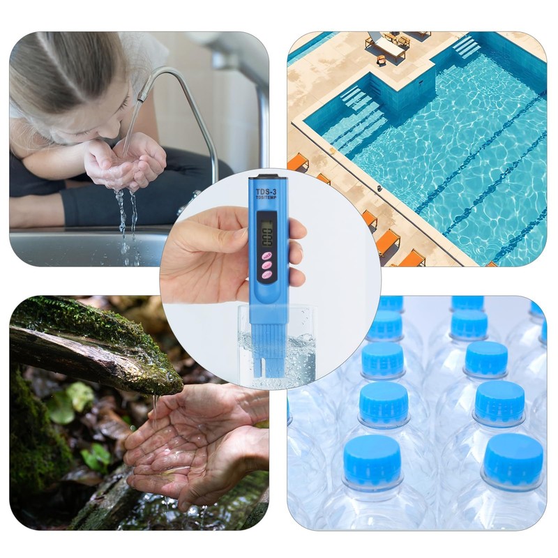 TDS Meter Digital Water Tester, LCD Digital Pen Water Quality