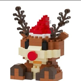 (NOT REMELTABLE) Pick & Build Picking Pals With Instructions:_Reindeer