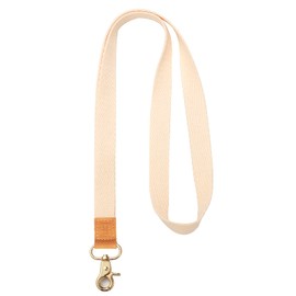 Cool Lanyards, Necklace Key Rings, Neck Lanyards for Keys, Wallets and ID Card Holders (Light Yellow)