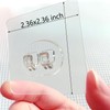 Qgond 14-Pack Shower Caddy Adhesive Replacement - Strong Adhesive Hooks