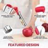 SCHVUBENR Premium Apple Corer Tool - Easy to Use and