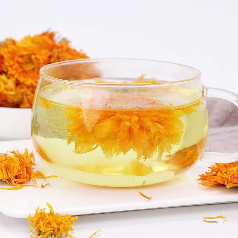 Chinese Marigold Tea Calendula Officinalis Tea Female Flower Aromatic Herbal