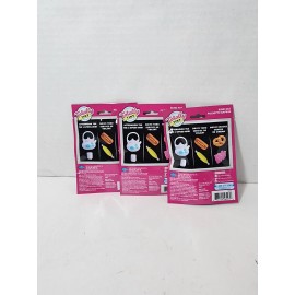 Just Play LLC Lot Of Three (3) Totally Tiny Blind Bags - Series 2- Two Per Bag - Food  New G3