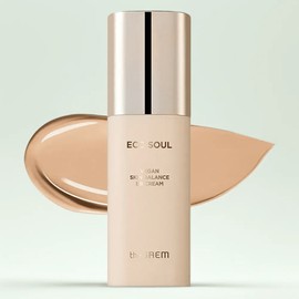 Anjumain The Saem Eco Soul Vegan Skin Balance BB Cream SPF50+ PA+++ 50ml × No. 23 Natural Beige × 1 / 더샘 에코 소울 비건 스킨 밸런스 비비 크림 SPF50+ PA+++ 50ml × 23호 내추럴 베이지 × 1개