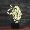 SUPERHONGJIHAO Night Light for Children, 3D Tiger LED Lamp with