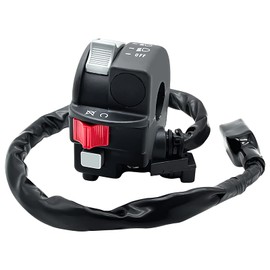 M MATI Left Handlebar Start Stop Headlight Switch for Kawasaki ATV KFX450R KSF450 2008-2014 46091-0097