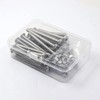 (30 Sets) M5-0.8 x 50mm Socket Head Cap Screws and
