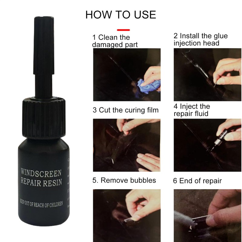 Windshield Crack Repair Kit - Glass Repair Kit Windshield |