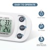 Ankilo Digital Fridge Thermometer, Wireless Indoor Thermometer with Magnetic, Max/Min