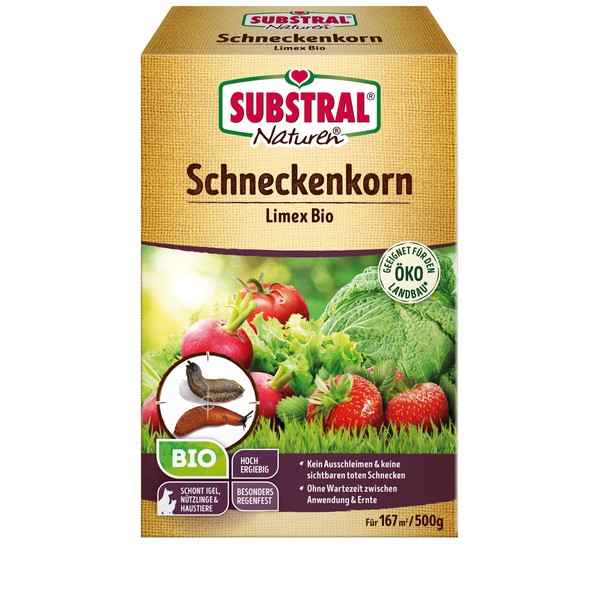 Substral Naturen Limex Organic Snail Grain Natural Rainproof Bait Granules