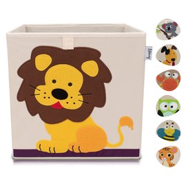 Lifeney Children's Storage Box I Practical Storage Box for Any Nursery I Kids Play Box Cute Toy Box I Basket for Storage of Kids Toys