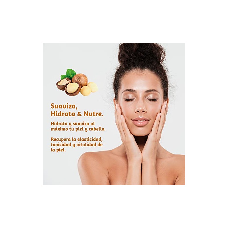 Jaloma | Aceite de Macadamia, para Piel, Nutrición Profunda, 120ml