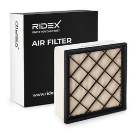 RIDEX 8A0515 Air Filter with Integrated Grille with Pre-Filter Compatible with Vauxhall Meriva B S10, Vauxhall Meriva Mk II B S10