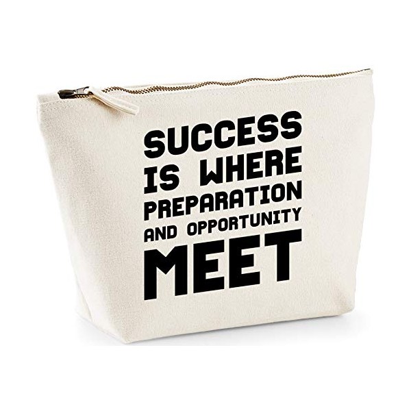 Hippowarehouse success is where preparation and opportunity meet printed make