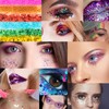 LOYALSE Glitter for Nails, 72 Colours Glitter Powder, Glitter Nails