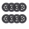 Fichanko Inline Skate Wheels, 72mm 76mm 80mm, 8 Pack with