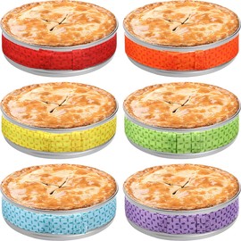 UpTuoLi Cotton Baking Pan Strips, 2-Piece Set, Red, 6-Inch, 8-Inch, 9-Inch, 10-Inch, 12-Inch Round Baking Pans