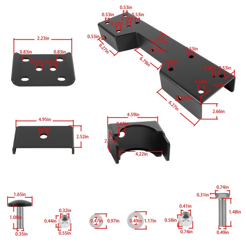 6'' Rear Drop Flip Kit with C Notch for Chevy