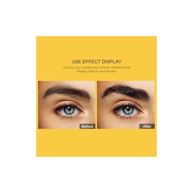 Crema para peinar cejas, jabón tridimensional incoloro para cejas, fijación