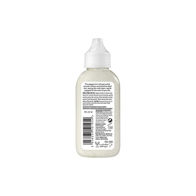 Mylee Cuticle Remover - Softens and Nourishes Cuticles - Removes