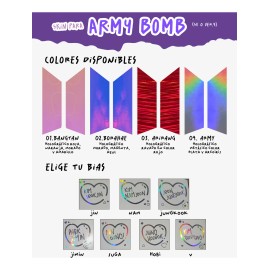 Bts Army Bomb Decal Skin Kit - Se O Ver. 4