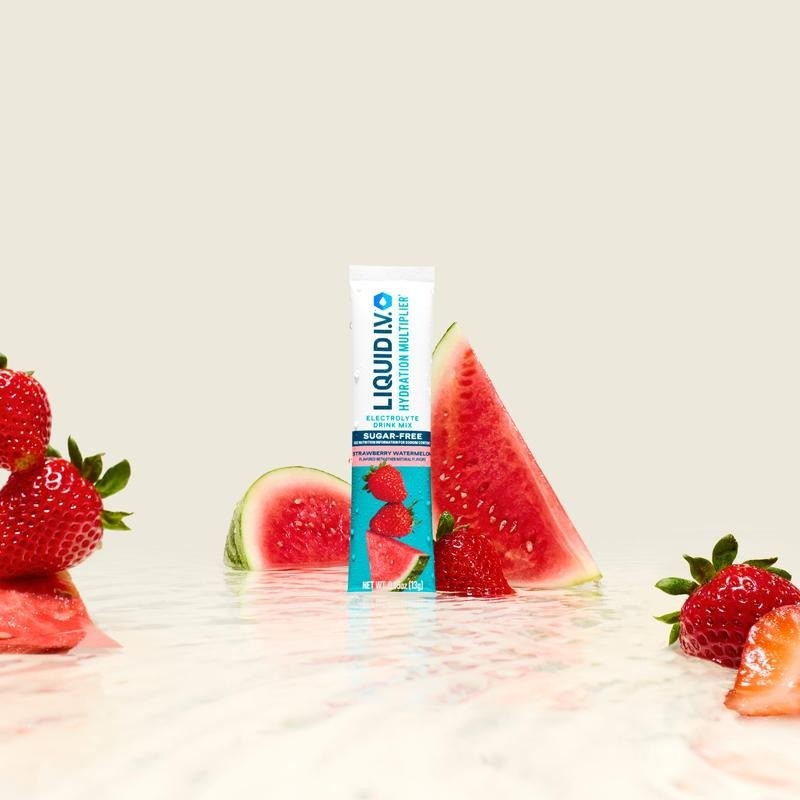Liquid I.V. Sugar-Free Hydration Multiplier | Strawberry Watermelon Electrolyte Powder