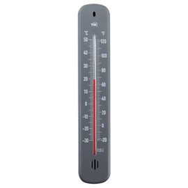 Wall Thermometer 215mm - Stylish Room Thermometer - Made in UK for Home Office, Garden or Greenhouse Indoor and Outdoor Temperature Thermometer Wall Mounted