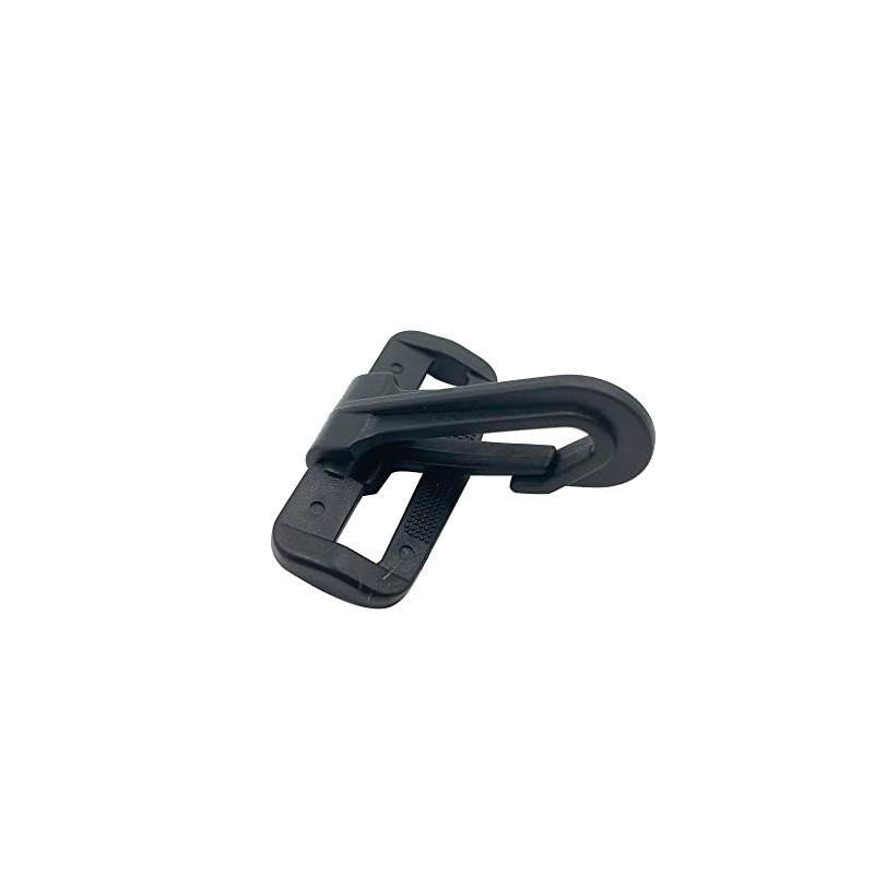 1 1/2 inch Swivel Snap Hook,Black Plastic Lobster Claw Clasp