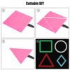 jose2015 Electroluminescent Panel 10x10CM,Cuttable DIY Electroluminescent El Panel Light,3 Modes