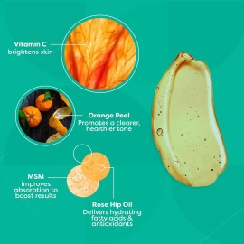 Limpiador Facial Diario Con Vitamina C, Loción Facial Restau