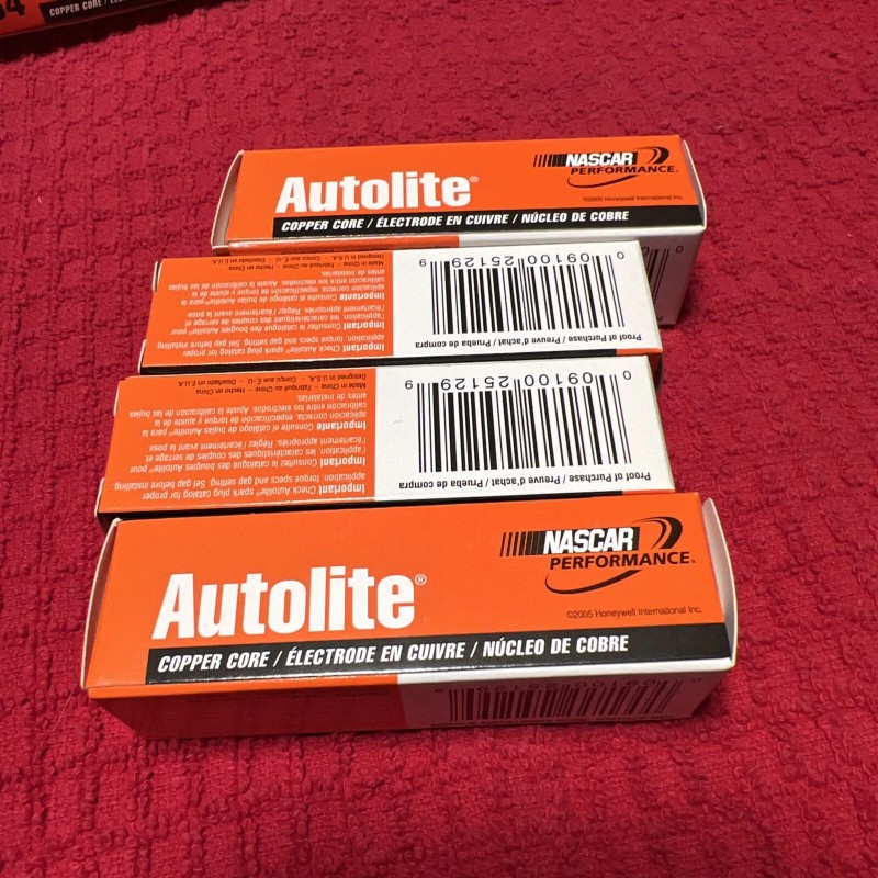 Autolite Copper Core Spark Plug NASCAR Performance 4 Pk 4054